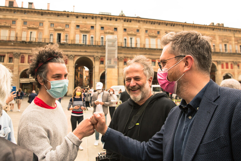 Lepore e Santori a Bologna in una foto di archivio - RIPRODUZIONE RISERVATA