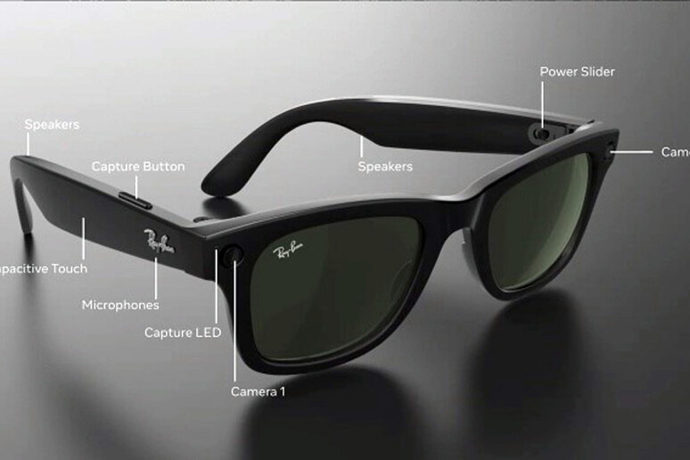 Gli occhiali smart di Facebook-EssilorLuxottica - RIPRODUZIONE RISERVATA