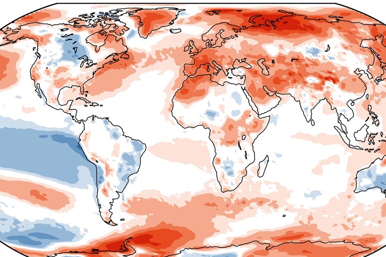 Copernicus Climate Change Service/ECMWF - RIPRODUZIONE RISERVATA