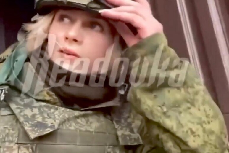 In un video il ferimento di una giornalista russa a Soledar - RIPRODUZIONE RISERVATA