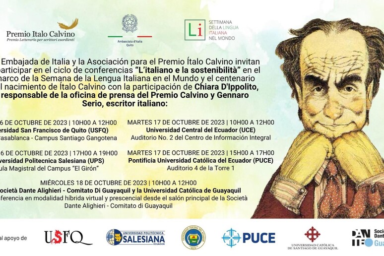 Settimana della lingua italiana con Italo Calvino in Ecuador