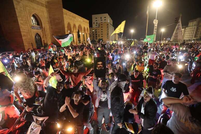 Manifestazione a Beirut © ANSA/AFP