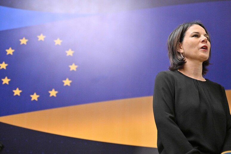 Il ministro degli esteri tedesco Annalena Baerbock © ANSA/AFP