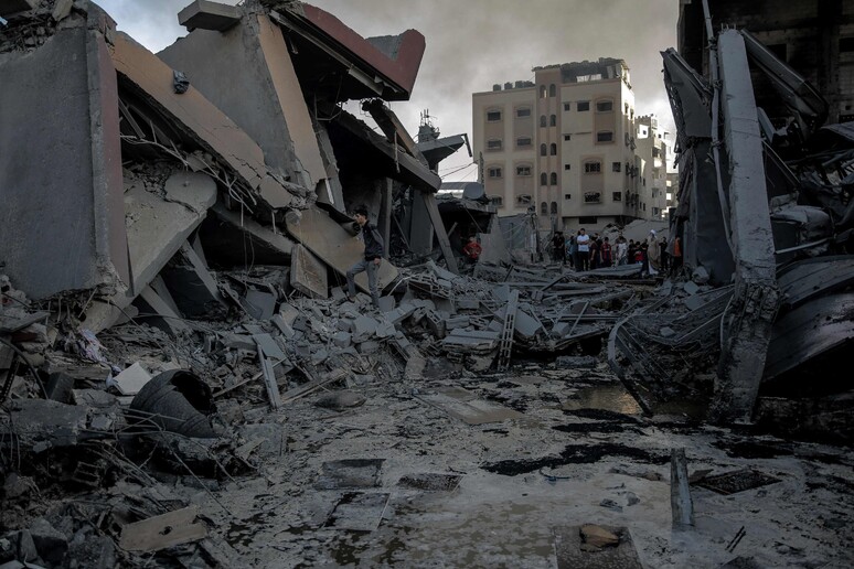 Distruzioni a Gaza © ANSA/AFP