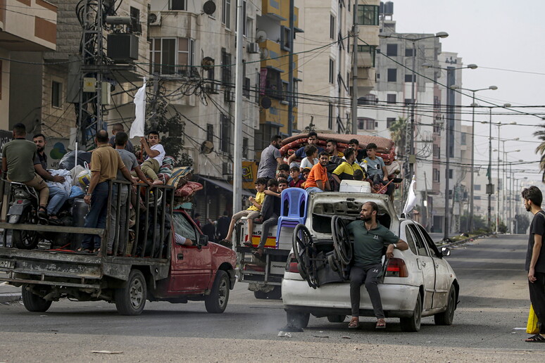 Evacuazione da Gaza - RIPRODUZIONE RISERVATA
