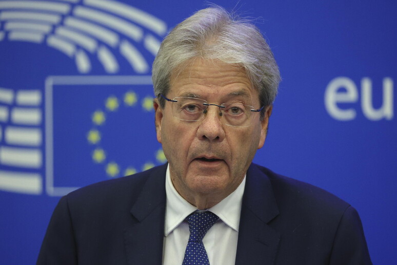 Gentiloni,  'ottimista su intesa sul Patto entro l 'anno ' © ANSA/EPA