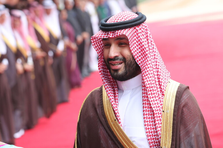 Il principe ereditario dell 'Arabia Saudita, Mohammed bin Salman © ANSA/EPA