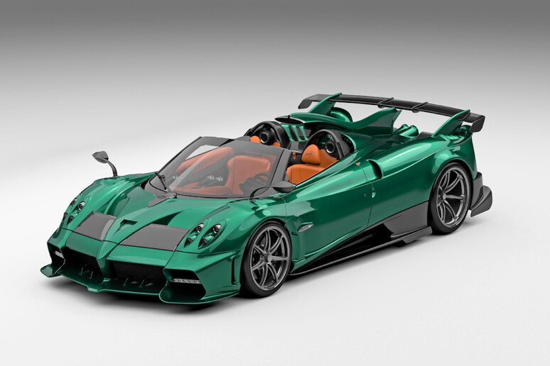 Pagani Imola Roadster, 850 Cv en plein air - RIPRODUZIONE RISERVATA