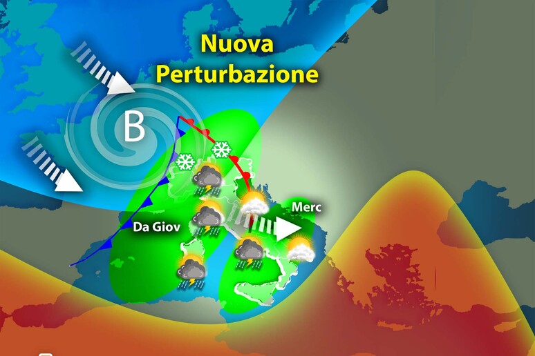 Maltempo Al Sud Poi Nuova Perturbazione Atlantica Su Tutta L’Italia ...