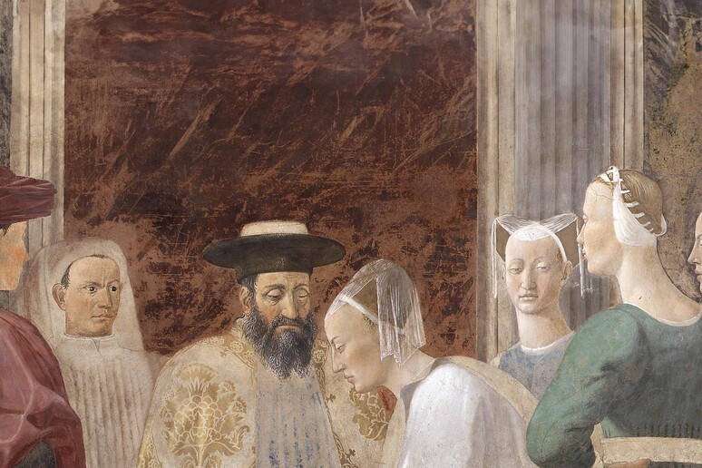 Ad Arezzo visite a Vera croce di Piero da ponteggi del restauro