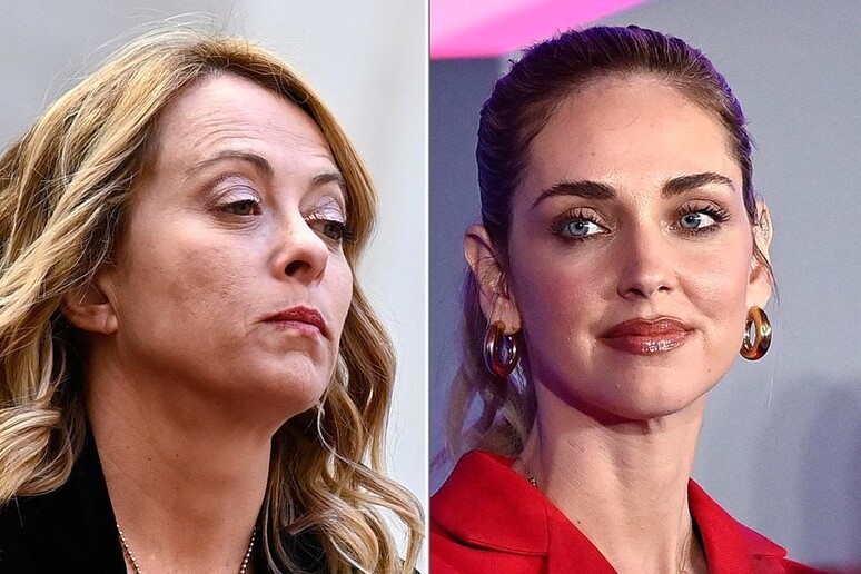 Giorgia Meloni, presidente del Consiglio e Chiara Ferragni, -     RIPRODUZIONE RISERVATA