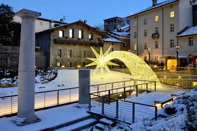 Animazioni e folklore, eventi per tutti al Marché Vert Noël - RIPRODUZIONE RISERVATA