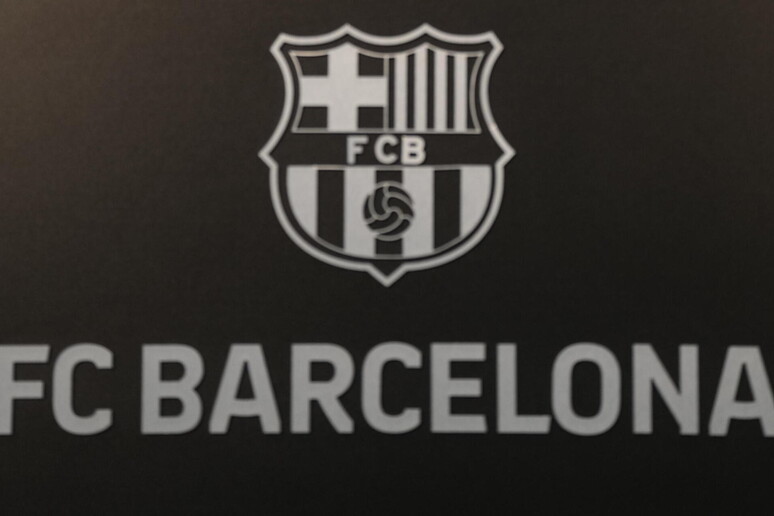 Il logo del Barcellona calcio © ANSA/EPA