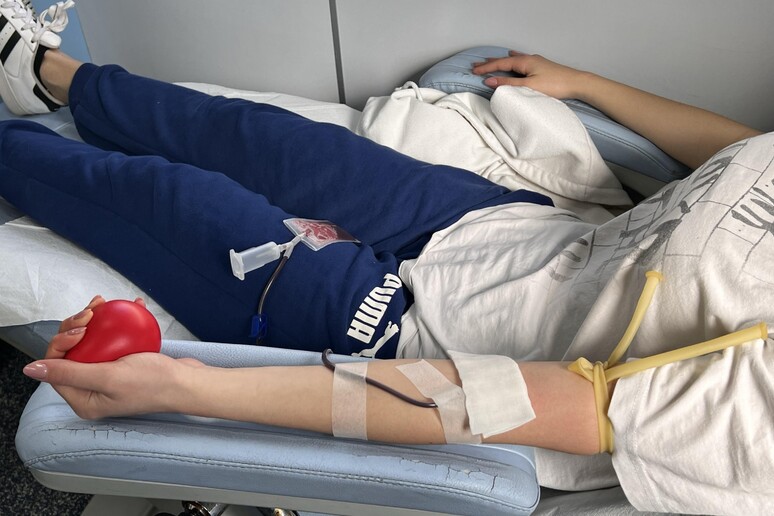 Donazione sangue - RIPRODUZIONE RISERVATA