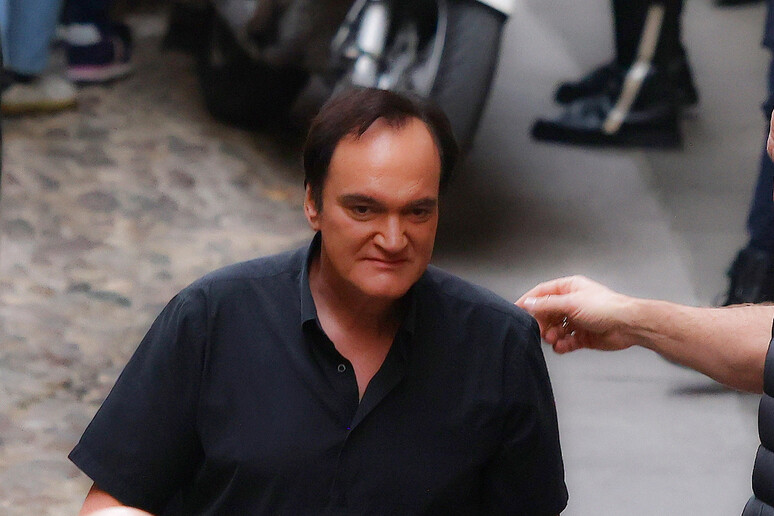 American film director, Quentin Tarantino - RIPRODUZIONE RISERVATA