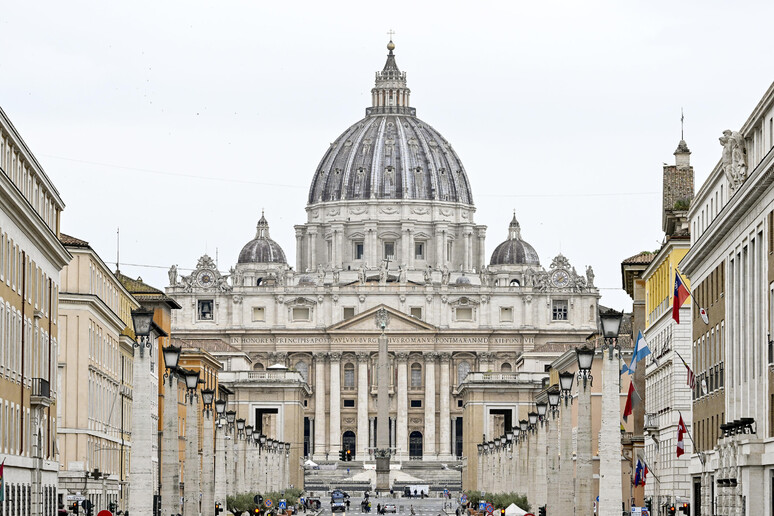 San Pietro e via della Conciliazione, Roma - RIPRODUZIONE RISERVATA