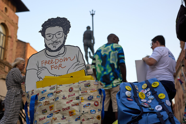 Bologna è tornata in piazza martedì per la libertà di Patrick Zaki -     RIPRODUZIONE RISERVATA