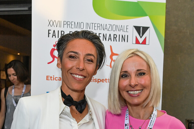 Roberta Schiavone e Lucia Aleotti alla XXVII edizione del Premio Internazionale Fair Play Menarini - RIPRODUZIONE RISERVATA