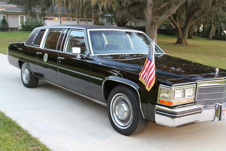 All 'asta una Cadillac Limousine dei Servizi Segreti USA © ANSA/Cadillac