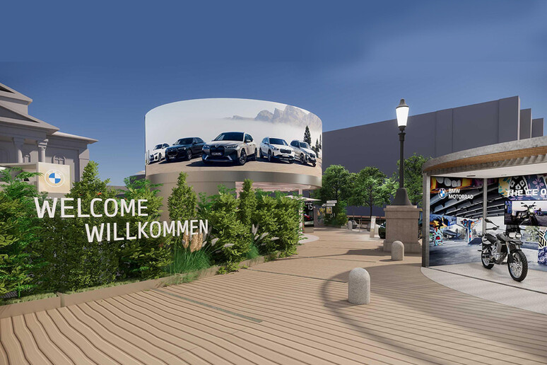 IAA Mobility Monaco, Bmw si sdoppia tra Summit e Open Space © ANSA/Bmw