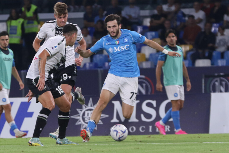 Soccer: Serie A; SSC Napoli vs Udinese Calcio - RIPRODUZIONE RISERVATA