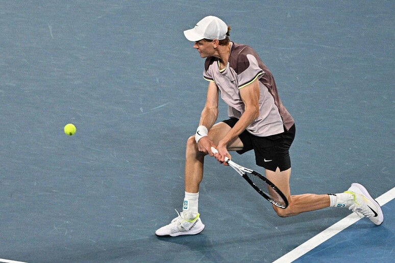 Australian Open: Sinner accede al terzo turno © ANSA/AFP