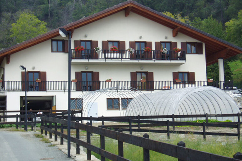 Un 'immagine del centro agricolo della Fondazione Ollignan (da sistemaollignan.it) - RIPRODUZIONE RISERVATA