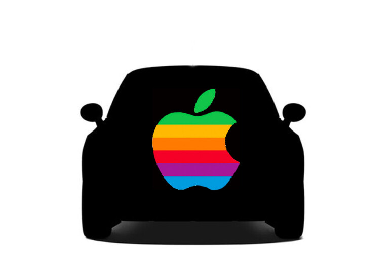 Prima del 2028 niente file a negozi della Mela per Apple Car © ANSA/ANSA /Logo Apple