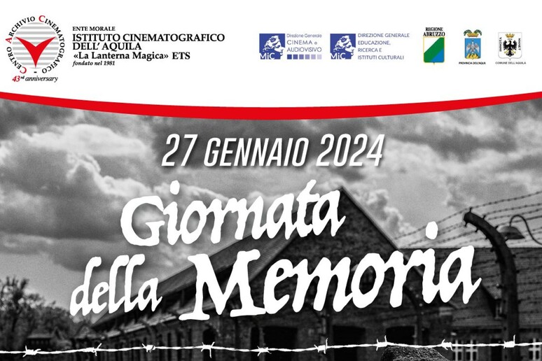 Giornata memoria film streaming per le scuole dell Aquilano