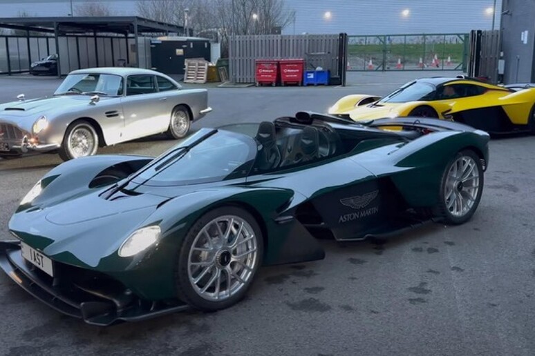 Consegnata in UK la prima Aston Martin Valkyrie Spider © ANSA/Aston Martin