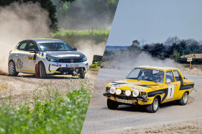 Opel e i rally dalla leggenda di Röhrl fino all 'elettrico © ANSA/Opel