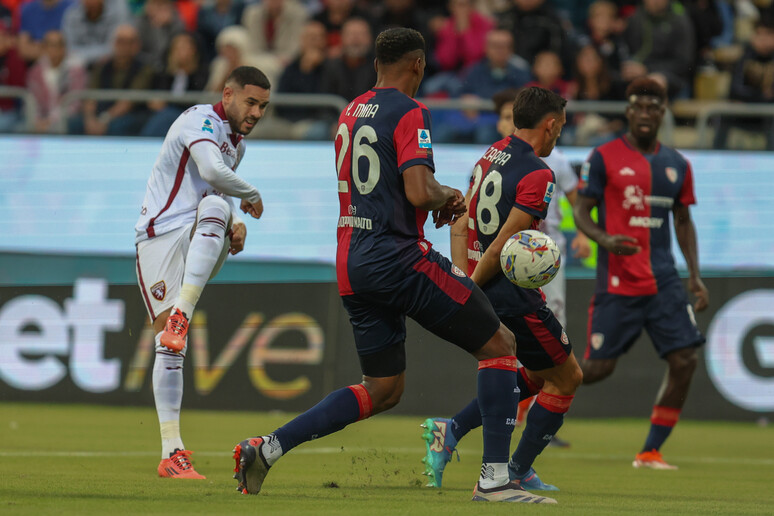 Calcio: Cagliari-Torino (inserire risultato e tabellino) - RIPRODUZIONE RISERVATA