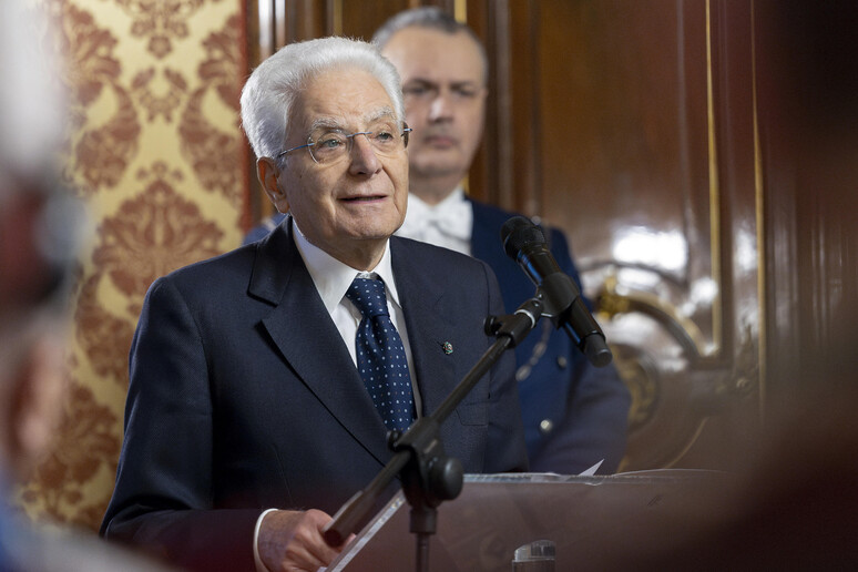 Il presidente della Repubblica Sergio Mattarella - RIPRODUZIONE RISERVATA