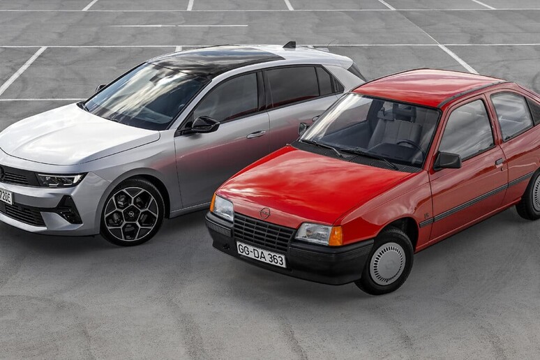 I primi 40 anni della Opel Kadett E © ANSA/Opel