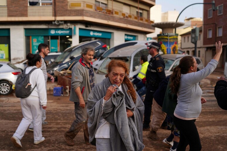 Alluvione in Spagna © ANSA/AFP