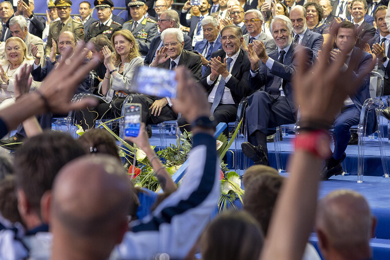 Mattarella giunto a Catania per il Trofeo Coni - RIPRODUZIONE RISERVATA