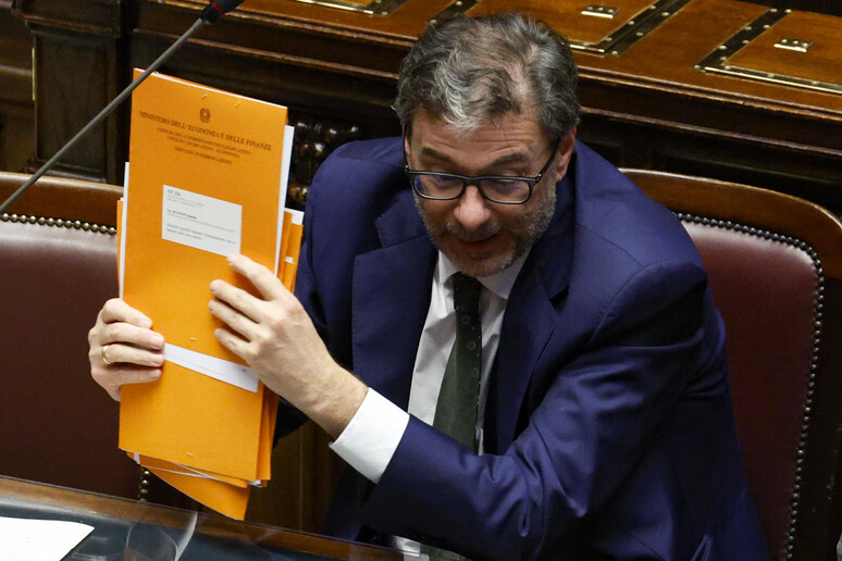 ++ Giorgetti, valutiamo rinvio e rateizzazione secondo acconto + - RIPRODUZIONE RISERVATA