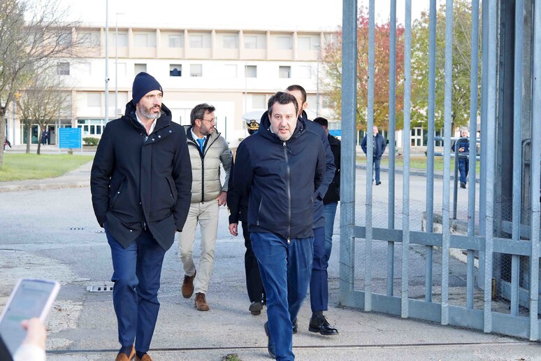 Salvini visita il carcere di Capanne a Perugia