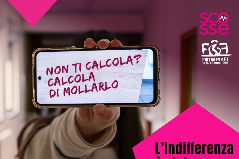 L 'indifferenza è violenza - RIPRODUZIONE RISERVATA