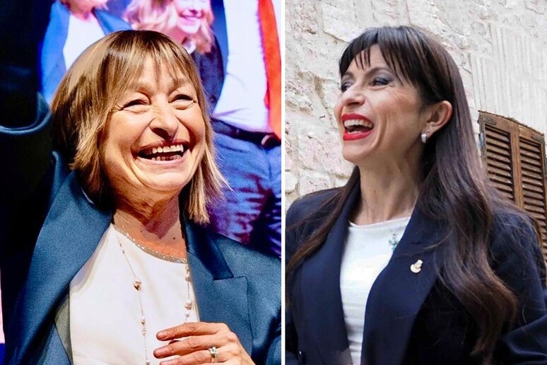 Donatella Tesei e Stefania Proietti - RIPRODUZIONE RISERVATA