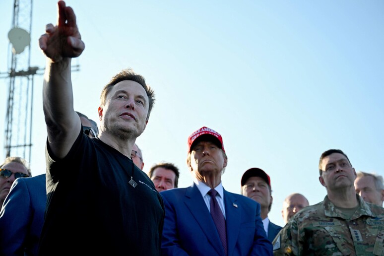 Elon Musk  e Donald Trump © ANSA/Getty Images via AFP