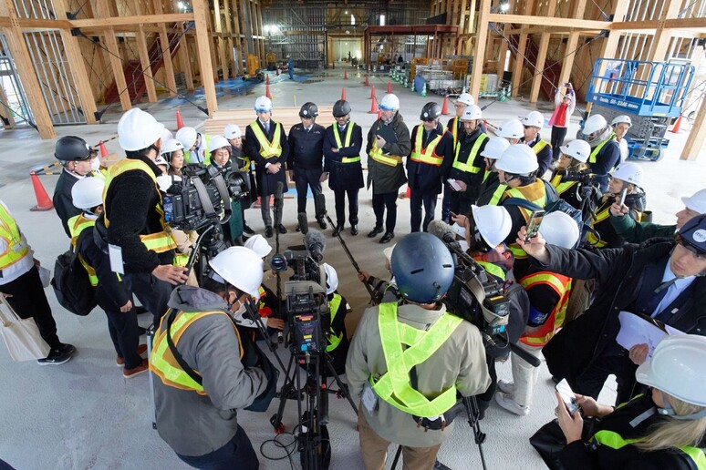 Expo 2025 Osaka, Fedriga al cantiere del Padiglione Italia