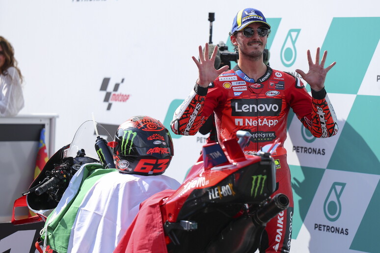 Bagnaia vince in Malesia, Mondiale, ultimo gp decisivo - RIPRODUZIONE RISERVATA