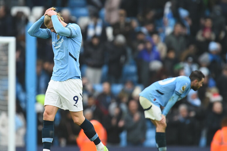 Premier League: il City ancora senza vittoria, crisi anche per Haaland