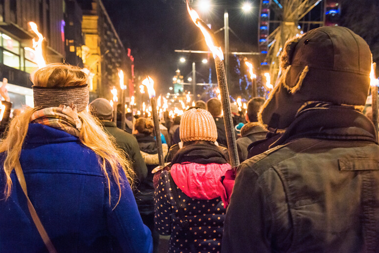 Hogmanay in Edinburgh, Scozia - RIPRODUZIONE RISERVATA