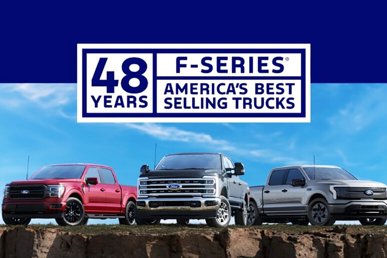 Ford F-150, da 48 anni primo tra i pick-up in Nordamerica © ANSA/Ford US