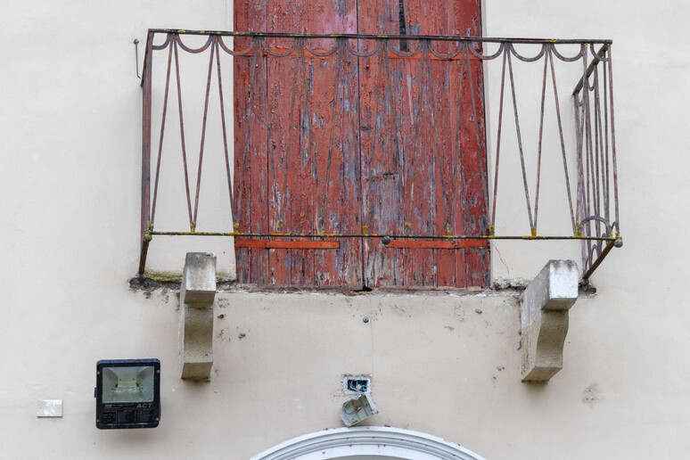 ++ Incidente in gita scuola, crolla balcone di dimora storica ++ © ANSA/FILIPPO RUBIN