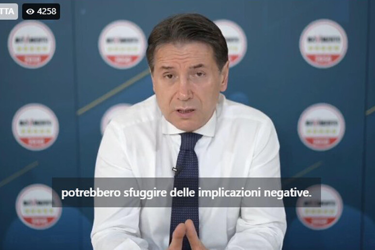 Conte, la Costituente è il momento rifondativo del M5s - RIPRODUZIONE RISERVATA