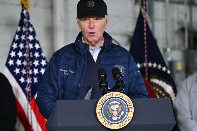 Joe Biden © ANSA/AFP