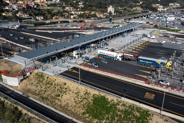 Una nuova barriera autostradale sarà attivata sul confine francese dell'A10 a Ventimiglia